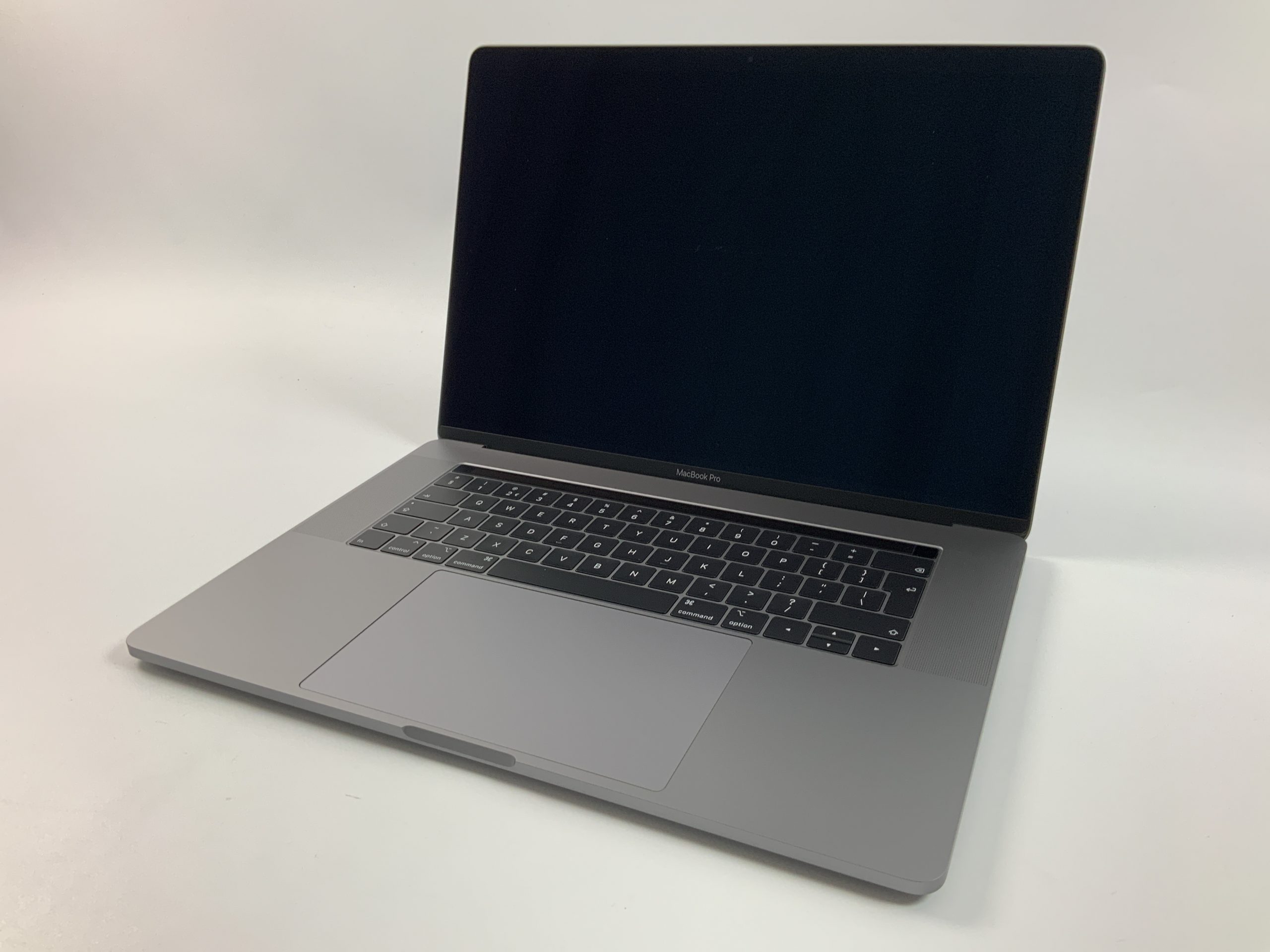 MacBook Pro 15" Touch Bar Mid 2018 (Intel 6-Core i7 2.6 GHz 16 GB RAM 512 GB SSD), Space Gray, Intel 6-Core i7 2.6 GHz, 16 GB RAM, 512 GB SSD, Afbeelding 1